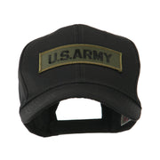 Military Related Text Embroidered Patch Cap