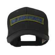 Military Related Text Embroidered Patch Cap