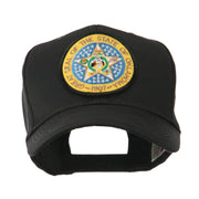 Mid State Seal Embroidered Patch Cap