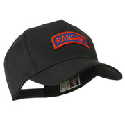 Military Related Text Embroidered Patch Cap