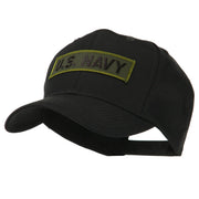 Military Related Text Embroidered Patch Cap