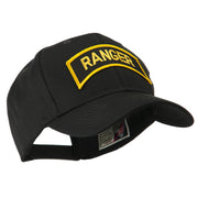 Military Related Text Embroidered Patch Cap