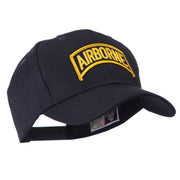 Military Related Text Embroidered Patch Cap