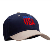 Made In The USA Embroidered Cotton Twill Cap