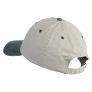Australian Shepherd Embroidered Pigment Dyed Wash Caps - Khaki Green OSFM