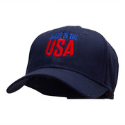 Made In The USA Embroidered Cotton Twill Cap