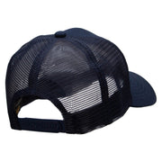 Fencing Embroidered High Profile Mesh Cap