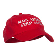 Make America Great Again Embroidered Low Cap