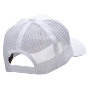 Fencing Embroidered High Profile Mesh Cap