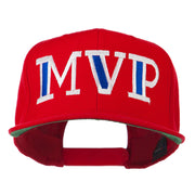 MVP Embroidered Flat Bill Cap