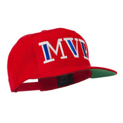 MVP Embroidered Flat Bill Cap