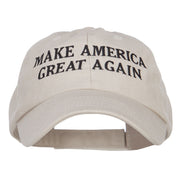 Make America Great Again Embroidered Low Cap