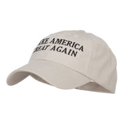 Make America Great Again Embroidered Low Cap