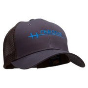 Fencing Embroidered High Profile Mesh Cap