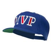 MVP Embroidered Flat Bill Cap