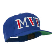 MVP Embroidered Flat Bill Cap