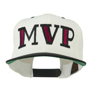 MVP Embroidered Flat Bill Cap