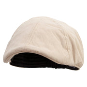 Saturn Embroidered Suede Duck Bill Ivy Hat - Tan OSFM