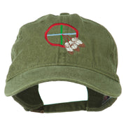 Medicine Wheel Embroidered Washed Cap