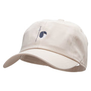 Fencing Emblem Embroidered Washed Cap