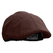 Saturn Embroidered Suede Duck Bill Ivy Hat - Brown OSFM