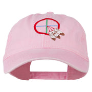 Medicine Wheel Embroidered Washed Cap