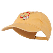 Medicine Wheel Embroidered Washed Cap