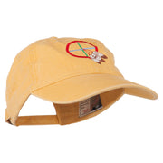 Medicine Wheel Embroidered Washed Cap