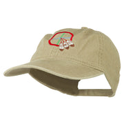 Medicine Wheel Embroidered Washed Cap