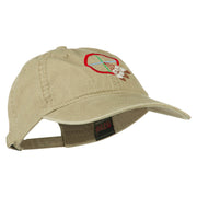 Medicine Wheel Embroidered Washed Cap