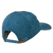 Medicine Wheel Embroidered Washed Cap