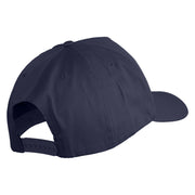 Cane Corso Embroidered Big Size Solid Cotton Twill 5 Panel High Profile Pro Style Snap Cap - Navy OSFM