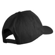 Cane Corso Embroidered Big Size Solid Cotton Twill 5 Panel High Profile Pro Style Snap Cap - Black OSFM