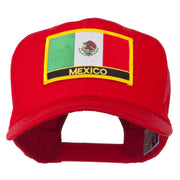 Mexico Flag Letter Patched High Profile Cap