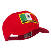 Mexico Flag Letter Patched High Profile Cap