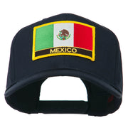 Mexico Flag Letter Patched High Profile Cap