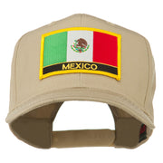 Mexico Flag Letter Patched High Profile Cap