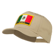 Mexico Flag Letter Patched High Profile Cap