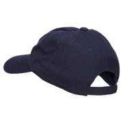 My Dad My Hero Embroidered Unstructured Cotton Cap