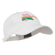 USA State Massachusetts Mayflower Embroidered Low Profile Cap