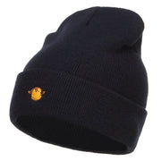 Mini Monkey Embroidered Long Beanie