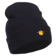 Mini Monkey Embroidered Long Beanie