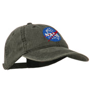 NASA Insignia Embroidered Pigment Dyed Cap