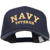 Navy Veteran Letters Embroidered Cotton Cap