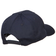 Navy Veteran Letters Embroidered Cotton Cap