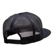 Hunter Aiming Embroidered 5 Panel Mesh Trucker Snapback