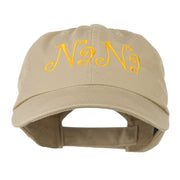 Wording of NaNa Embroidered Cap