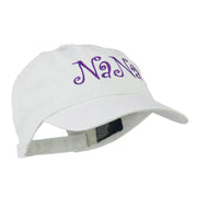 Wording of NaNa Embroidered Cap