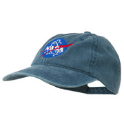 NASA Insignia Embroidered Pigment Dyed Cap