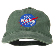 NASA Insignia Embroidered Pigment Dyed Cap